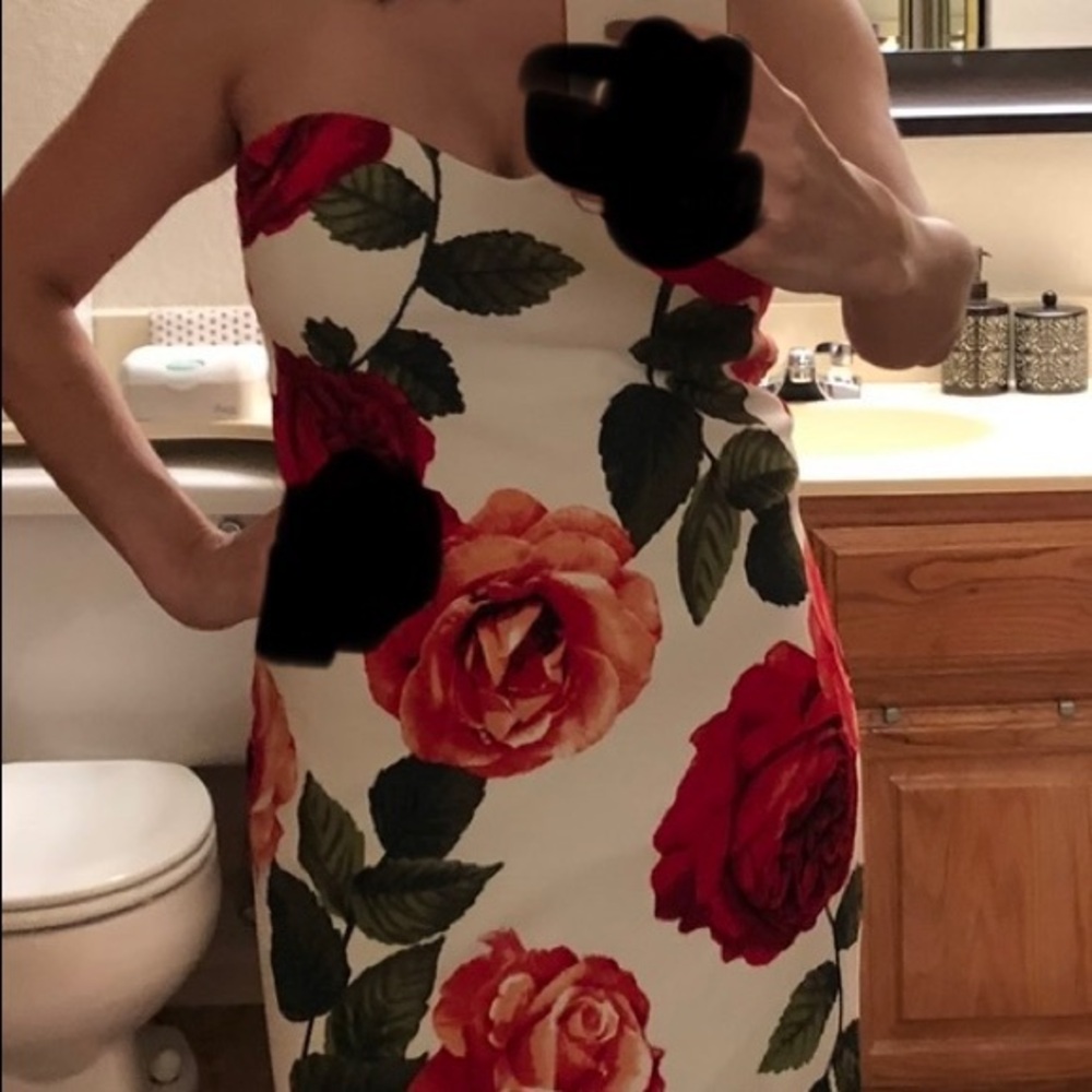 Strapless dress L juniors